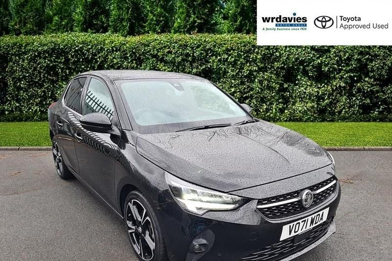 Used Vauxhall Corsa Elite 100 HP (73 kW) 2021 Black Hatchback