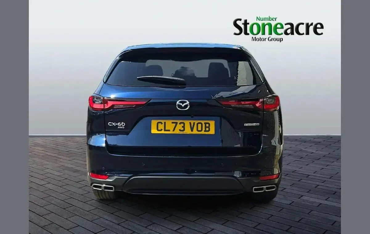 Used Mazda CX-60 Exclusive-Line 328 HP (241 kW) 2023 Blue SUV