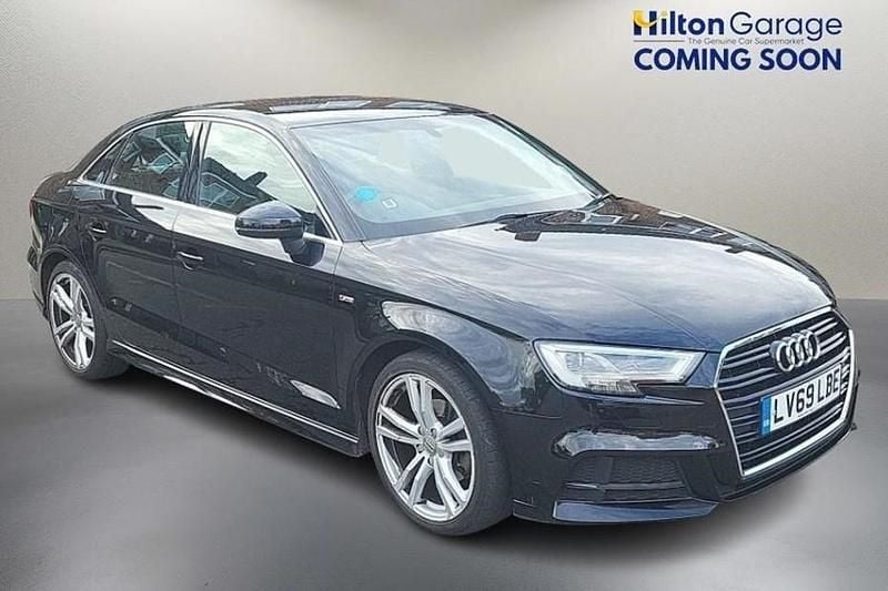 Black Used 2019 Audi A3 S-Line Sedan | £16,900 (Good price) - Image 1/1