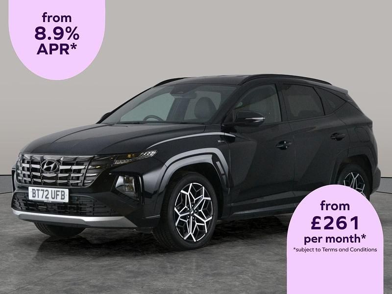Black Used 2022 Hyundai Tucson N Line SUV | £20,678 (Good price) - Image 1/3