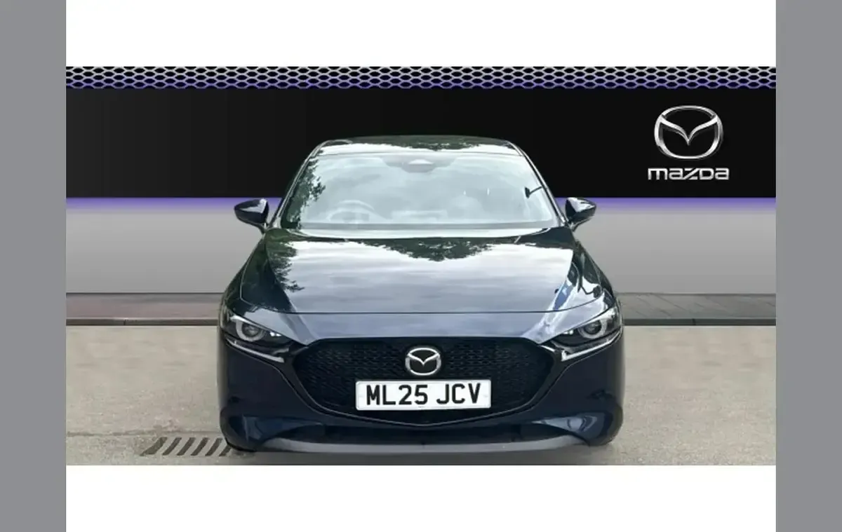 Used Mazda 3 Exclusive-Line 140 HP (102 kW) 2025 Blue Hatchback