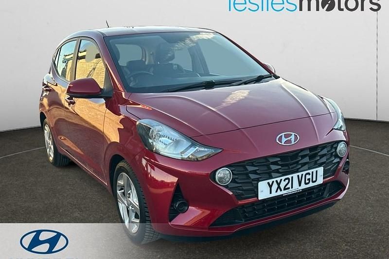 Red Used 2021 Hyundai i10 SE Hatchback | £10,599 (Fair price) - Image 1/1