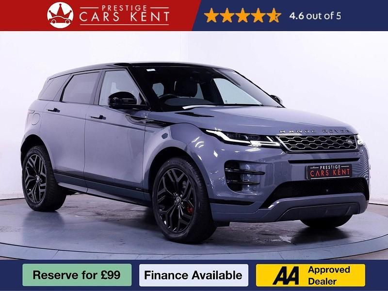 Grey Used 2021 Land Rover Range Rover evoque SE Dynamic SUV | £27,382 (Fair price) - Image 1/4