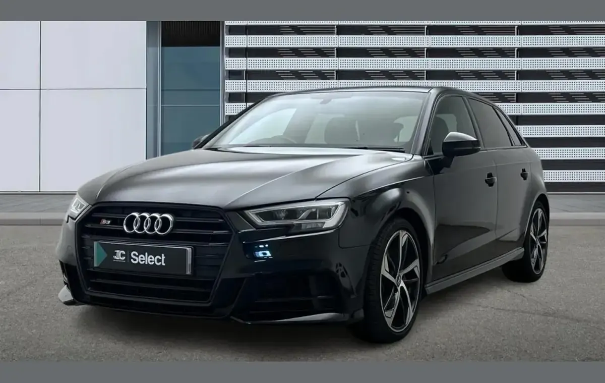 Used Audi S3 Sportback Black Edition 296 HP (217 kW) 2019 Black Hatchback