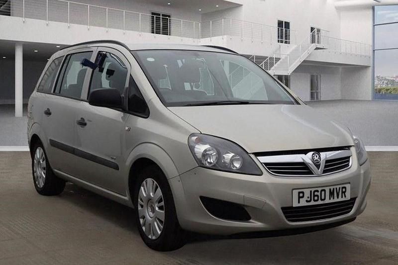 Silver Used 2010 Vauxhall Zafira MPV | £1,990 (Good price) - Image 1/1