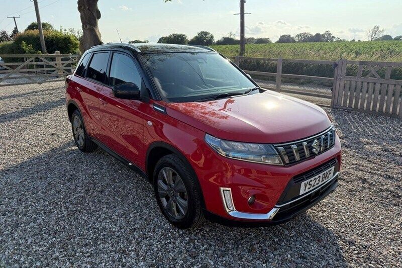 Red Used 2023 Suzuki Vitara SZ-T SUV | £15,695 (Good price) - Image 1/1