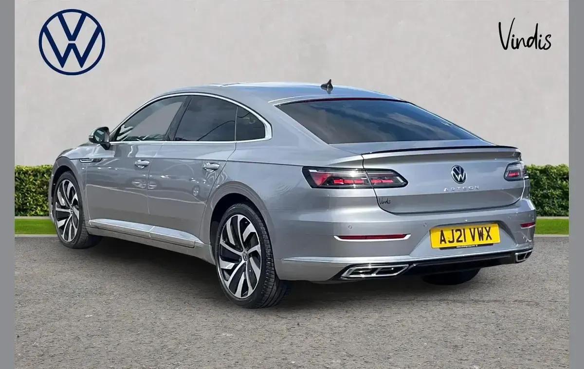 Used VW Arteon R-line 150 HP (110 kW) 2021 Silver Hatchback