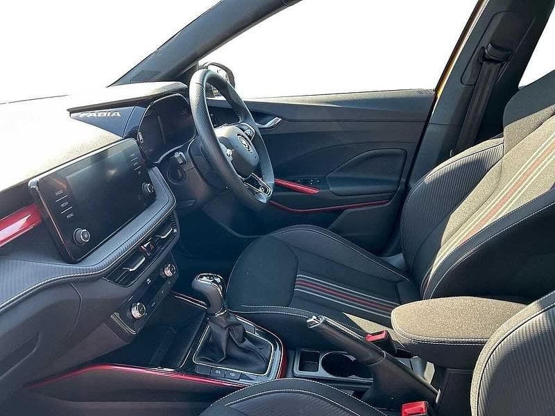 Used Skoda 110 R Monte Carlo 81 HP (59 kW) 2023 Phoenix orange metallic body / black magic pearl effect roof Hatchback