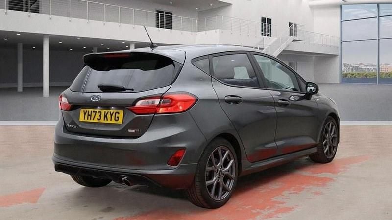 Used Ford Fiesta ST-Line 125 HP (91 kW) 2023 Grey Hatchback