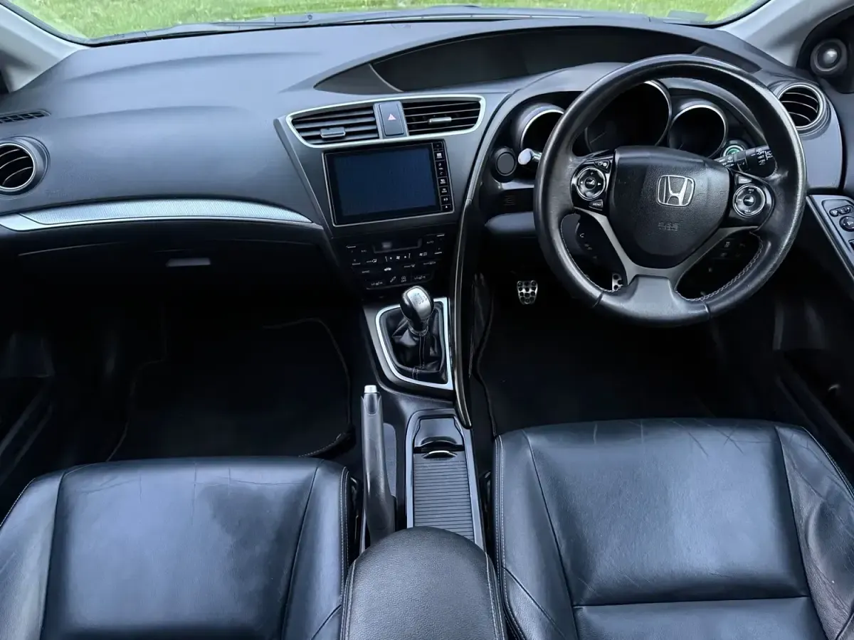 Begagnad Honda Civic SR 2016 Röd Kombi