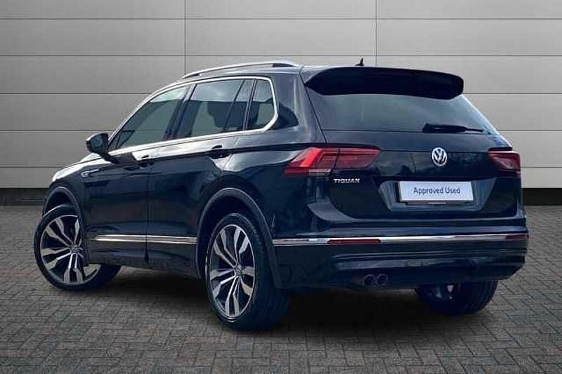 Used VW Tiguan R-line 150 HP (110 kW) 2018 Black SUV