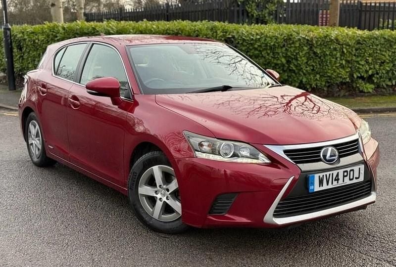 Red Used 2014 Lexus CT200h Hatchback | £6,995 (Good price) - Image 1/4