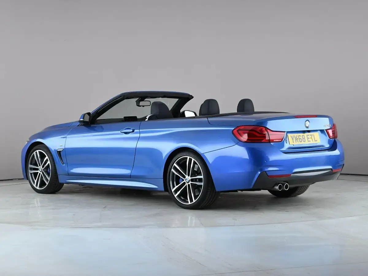 Used BMW 420 M Sport 2018 Blue Cabriolet