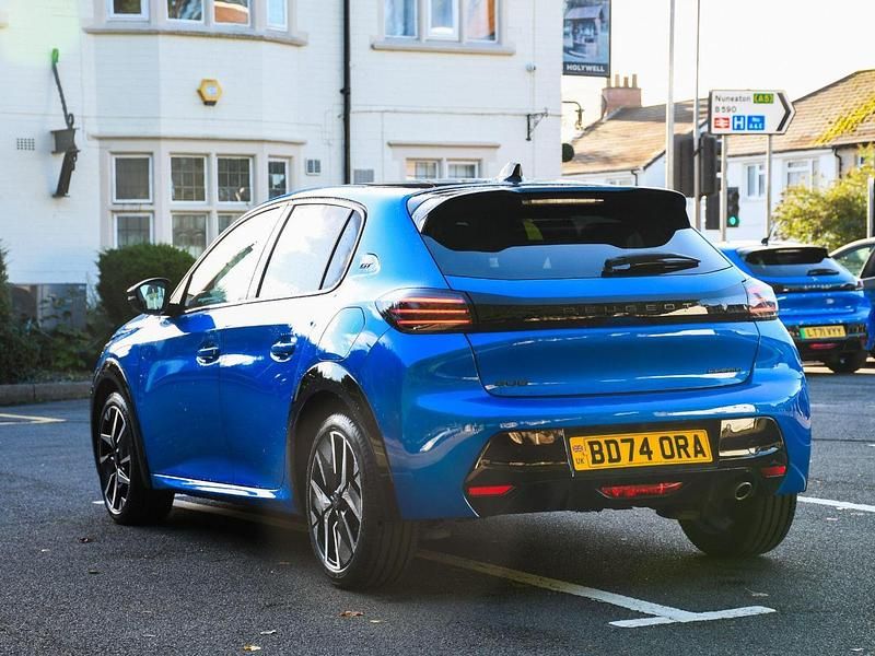 Blue Used 2024 Peugeot 208 GT Hatchback | £18,896 - Image 1/4