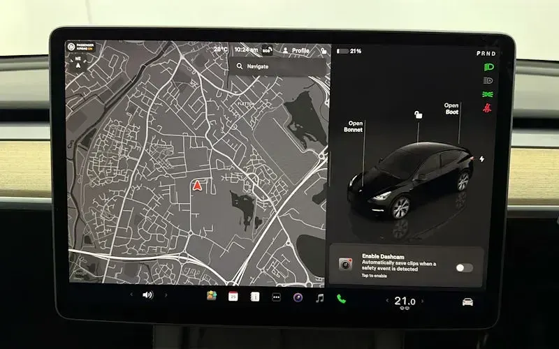 Used Tesla Model Y Standard Range 219 kW (299 HP) 2023 Black SUV