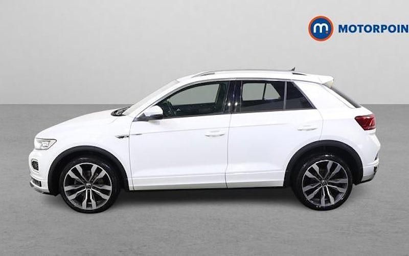 Used VW T-Roc R-line 150 HP (110 kW) 2021 White SUV