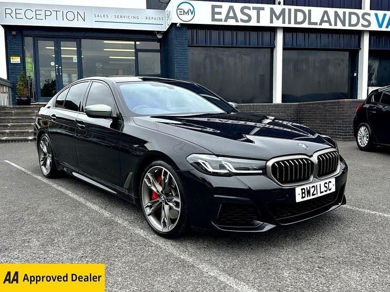 Black Used 2021 BMW M550 Comfort Edition Sedan | £37,999 (Super price) - Image 1/3