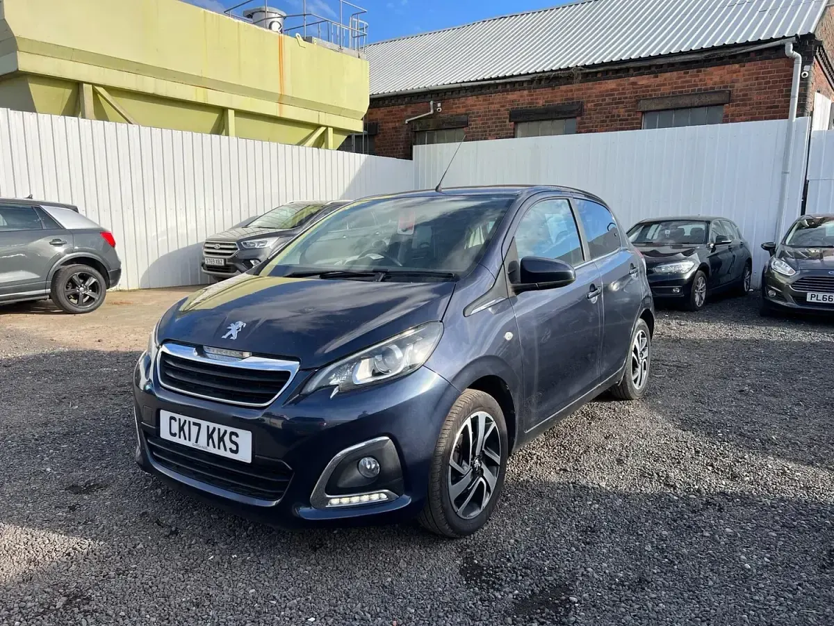 Used Peugeot 108 Allure 2017 Blue Hatchback