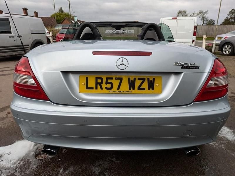 Used Mercedes SLK200 AMG Edition 1 2007 Silver Cabriolet