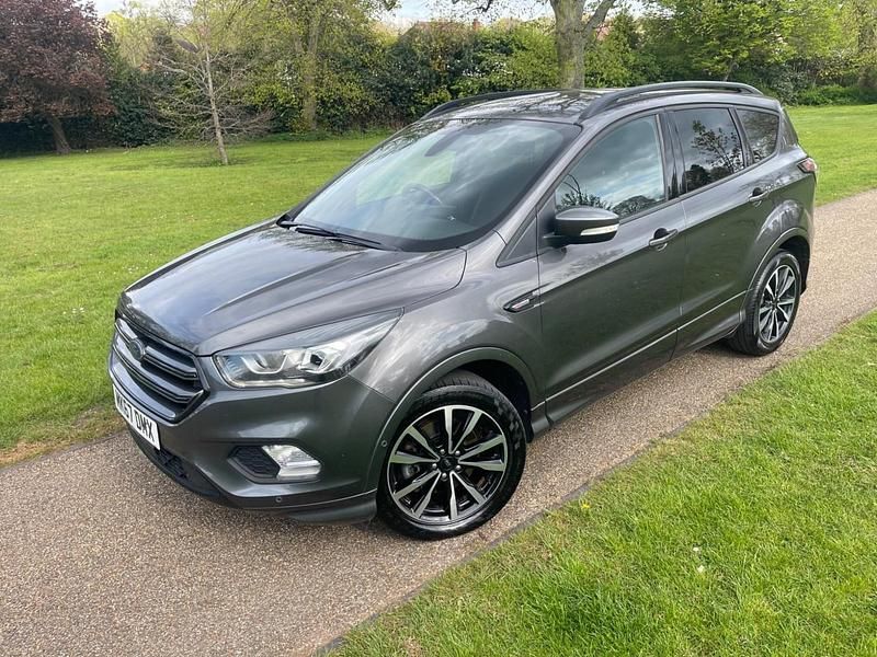 Used Ford Kuga ST-Line 150 HP (110 kW) 2017 Grey SUV