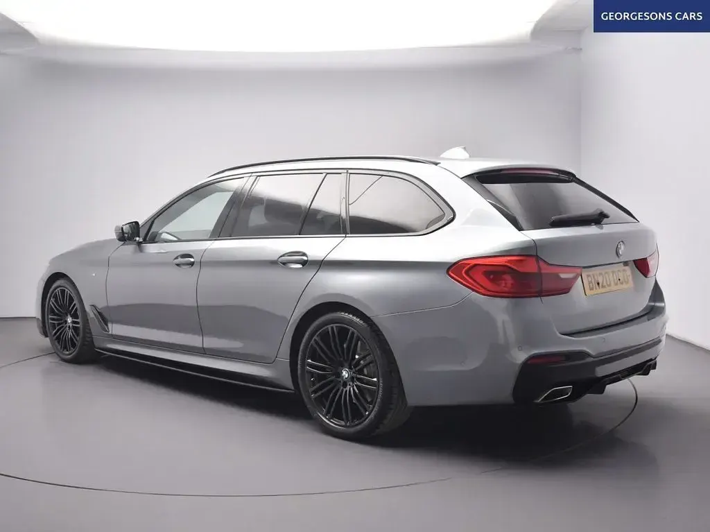 Used BMW 520 M Sport 190 HP (139 kW) 2020 Blue Estate