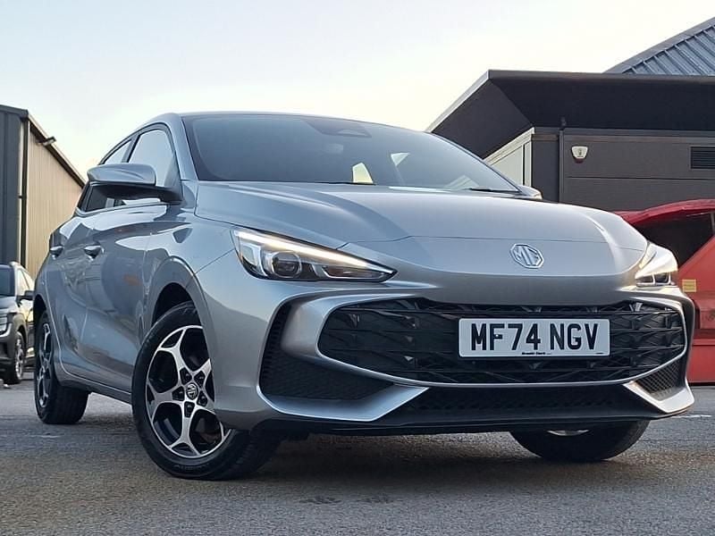 Silver Used 2024 MG MG3 SE Hatchback | £16,698 (Good price) - Image 1/4