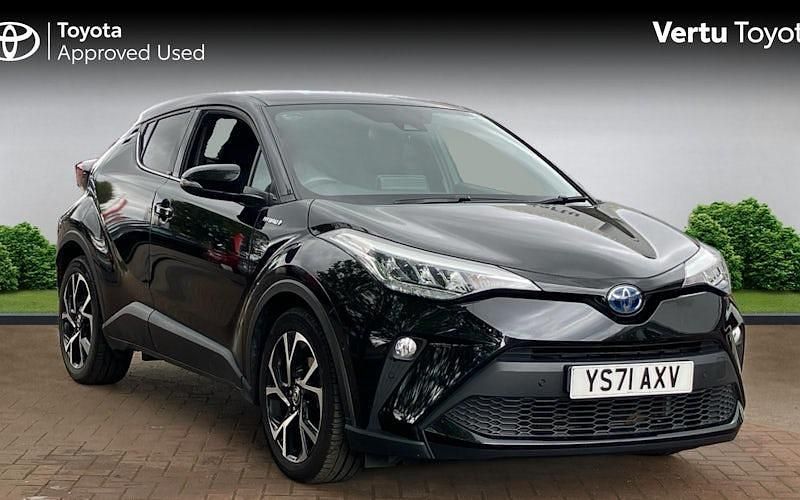 Black Used 2021 Toyota C-HR Design SUV | £17,814 (Good price) - Image 1/4