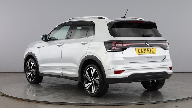 Used VW T-Cross R-line 150 HP (110 kW) 2021 Silver SUV