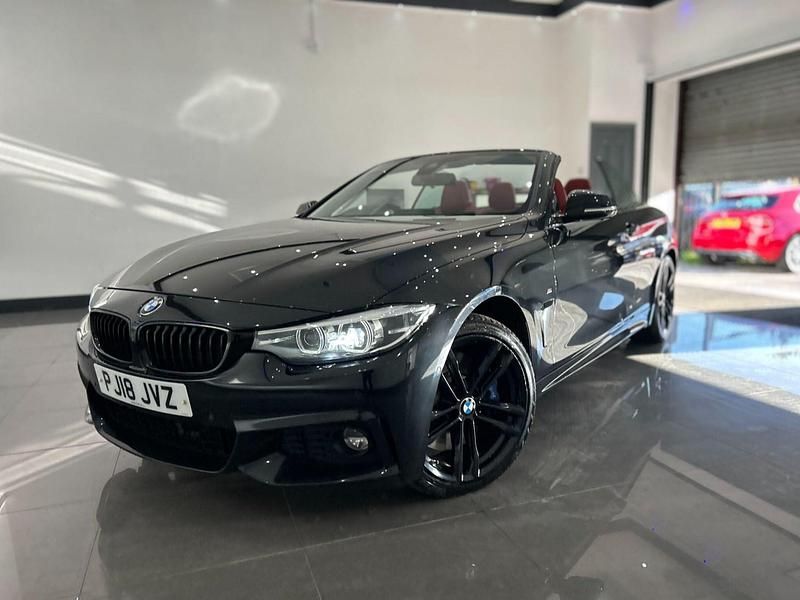 Black Used 2018 BMW 435 M Sport Cabriolet | £18,995 (Fair price) - Image 1/4