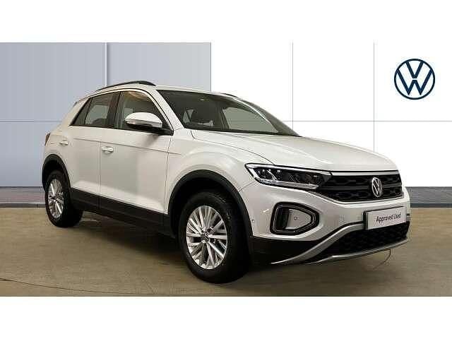 White Used 2023 VW T-Roc Life SUV | £22,754 (Fair price) - Image 1/4