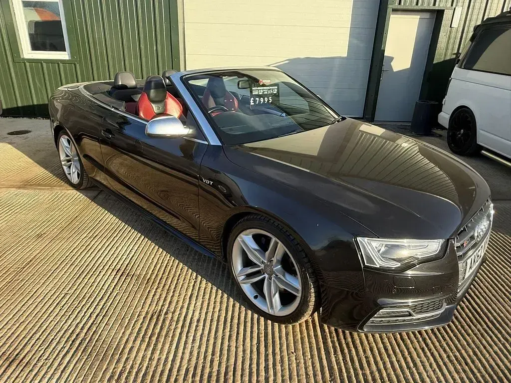 Used Audi S5 Cabriolet Comfort 333 HP (244 kW) 2012 Black Cabriolet