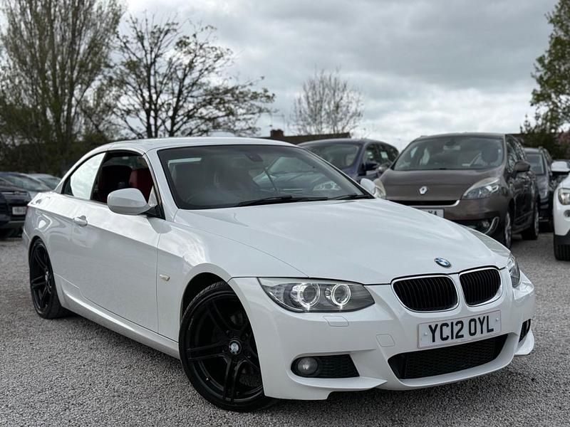 Used BMW 320 Cabriolet M Sport 2012 White Cabriolet