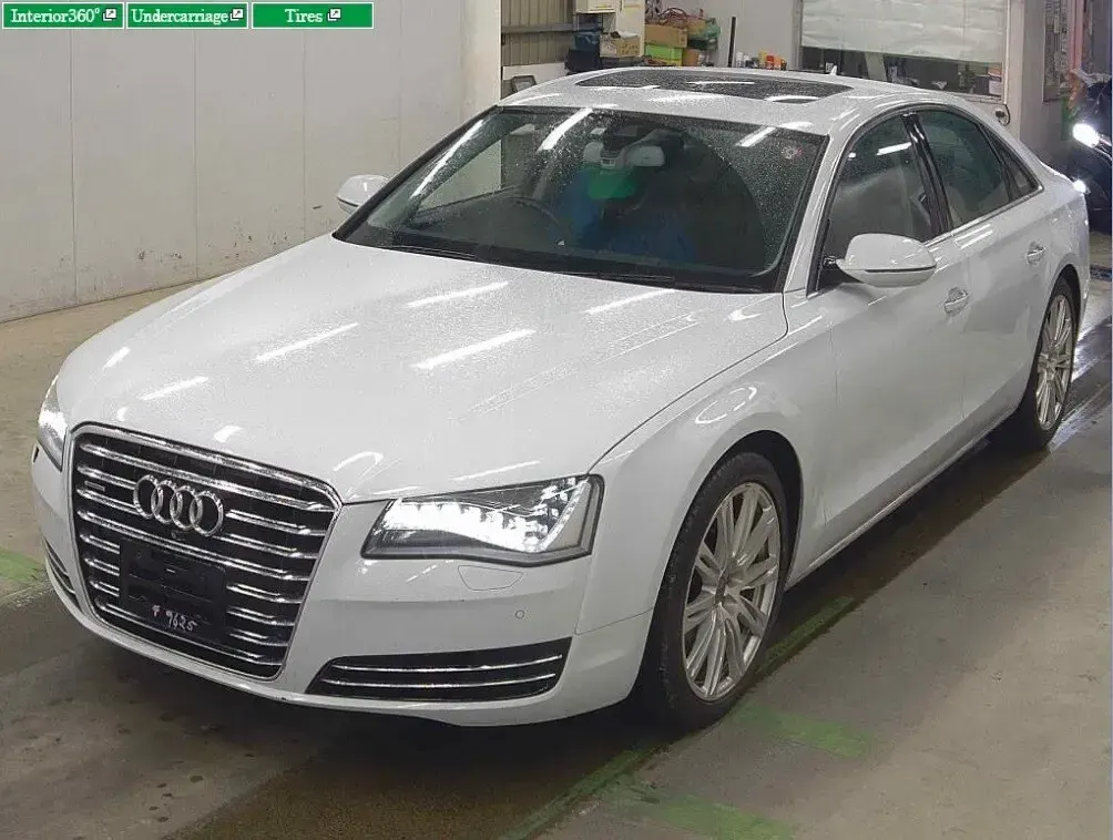 Used Audi A8 2012 White7 Sedan