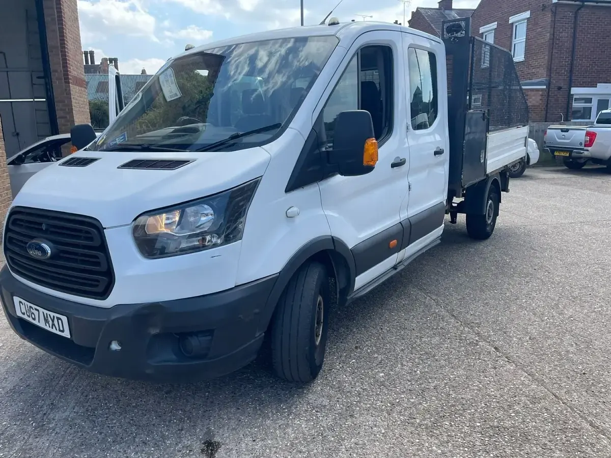Used Ford Transit 130 HP (95 kW) 2017 White Van
