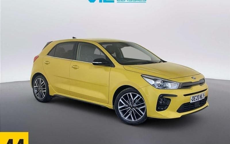 Used Kia Rio GT-Line S 120 HP (88 kW) 2020 Yellow Hatchback