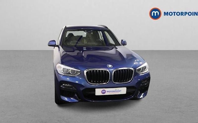 Used BMW X3 M Sport 184 HP (135 kW) 2021 Blue SUV