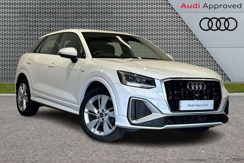 White Used 2022 Audi Q2 S-Line SUV | £19,695 (Fair price) - Image 1/3