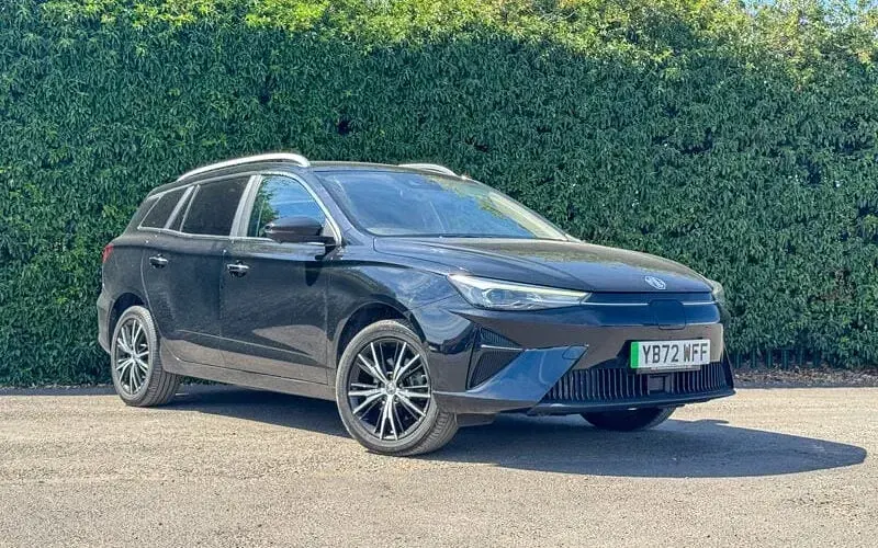 Used MG MG5 EV Trophy 114 kW (156 HP) 2022 Black Estate