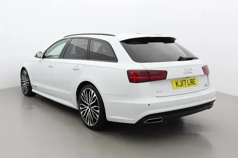 Used Audi A6 Black Edition 272 HP (200 kW) 2017 White Estate