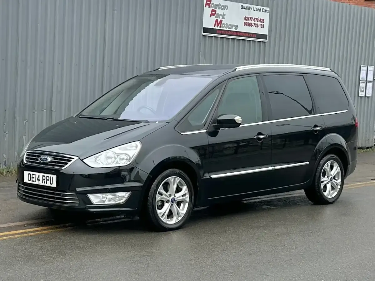 Used Ford Galaxy Titanium 163 HP (119 kW) 2014 Black MPV