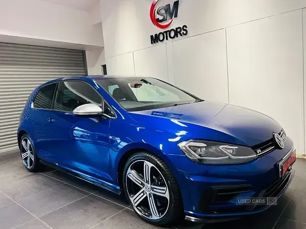 Używany VW Golf VII R 310 KM (228 kW) 2018 Niebieski Hatchback