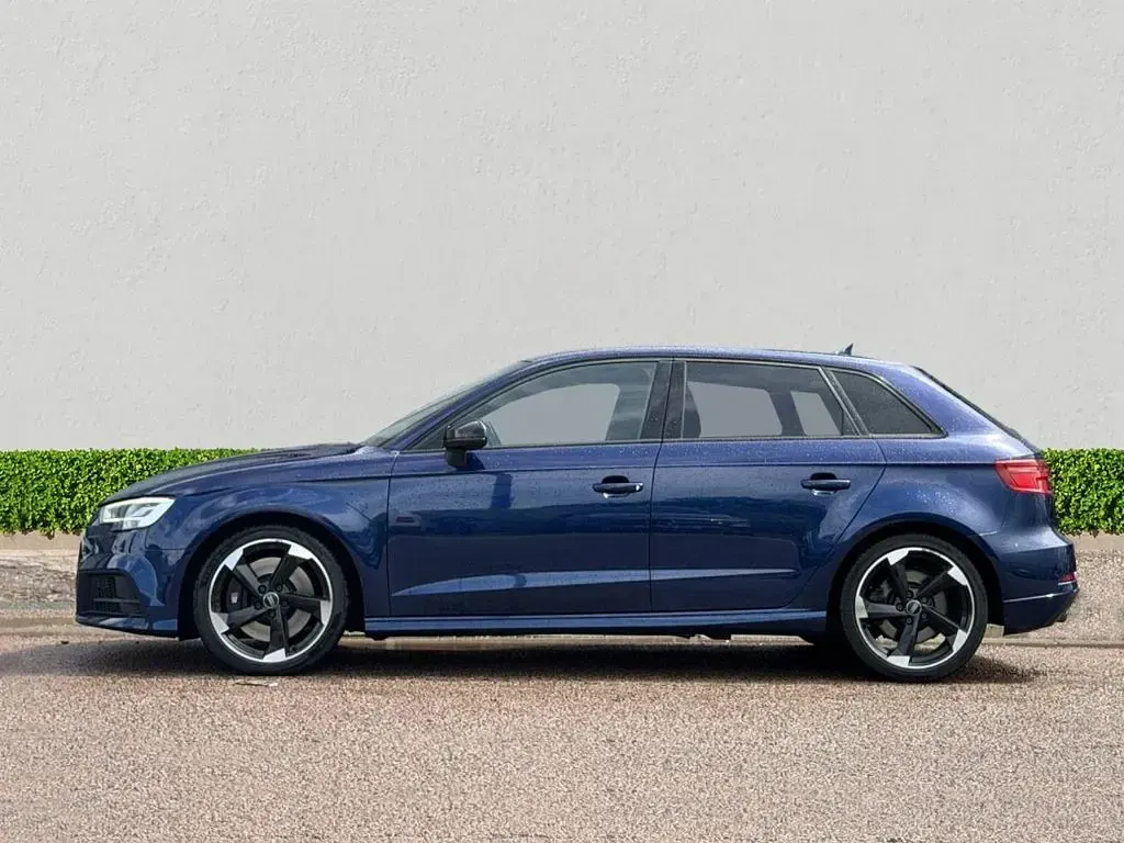Used Audi S3 Sportback Black Edition 310 HP (228 kW) 2018 Blue Hatchback