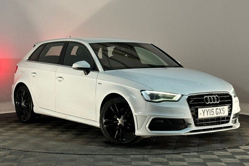 White Used 2015 Audi A3 S-Line Hatchback | £5,495 - Image 1/1