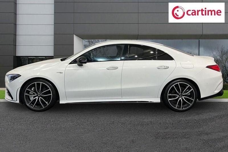 Used Mercedes CLA35 AMG Premium 306 HP (225 kW) 2022 White Coupe