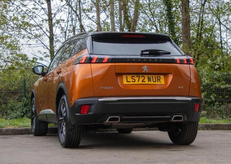 Orange Used 2023 Peugeot 2008 GT SUV | £17,411 (Good price) - Image 1/4