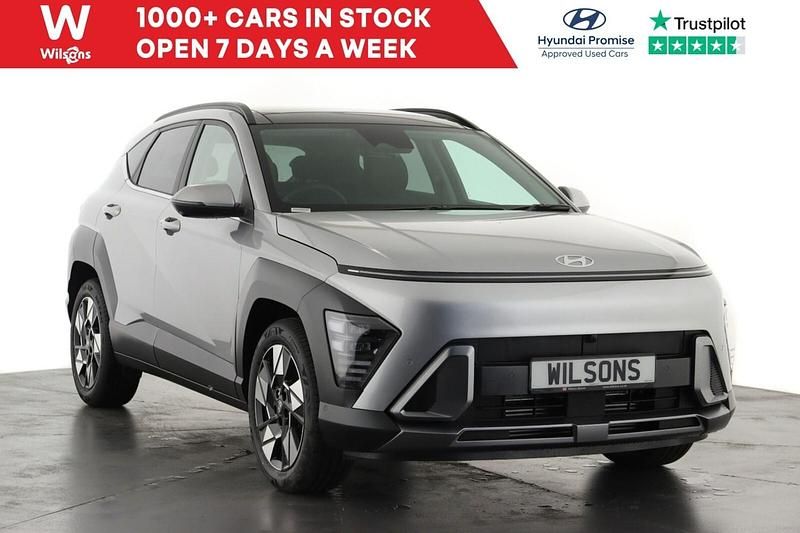 Silver Used 2025 Hyundai Kona Ultimate SUV | £25,995 (Fair price) - Image 1/3