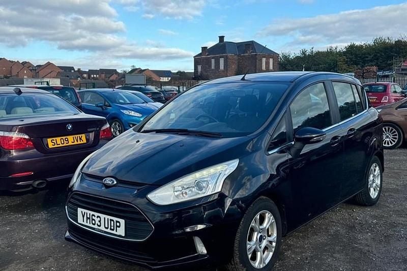 Black Used 2013 Ford B-MAX Zetec MPV | £3,490 (Good price) - Image 1/1
