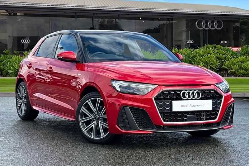 Red Used 2025 Audi A1 S-Line Hatchback | £23,750 (Fair price) - Image 1/4