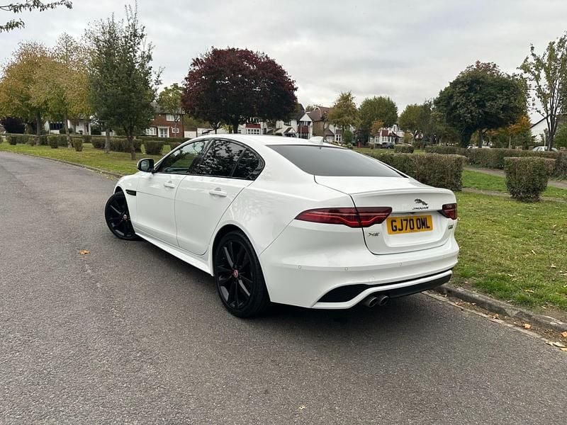 Used Jaguar XE R-Dynamic 180 HP (132 kW) 2020 White Sedan