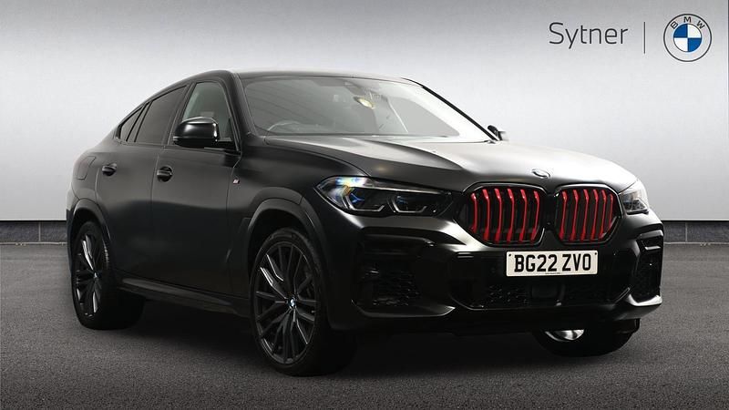Black Used 2022 BMW X6 M50 Comfort Edition SUV | £58,000 - Image 1/4